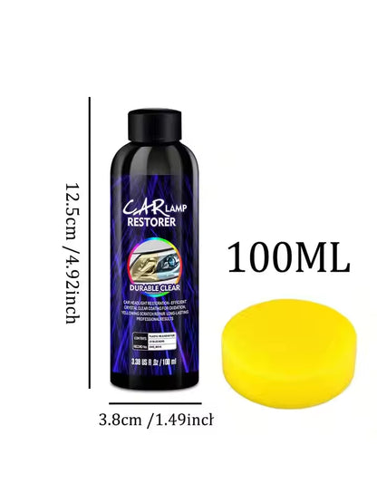 LumiRestore Headlight Polish I Lamp Restorer and Scratch Remover