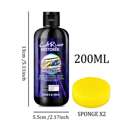 LumiRestore Headlight Polish I Lamp Restorer and Scratch Remover