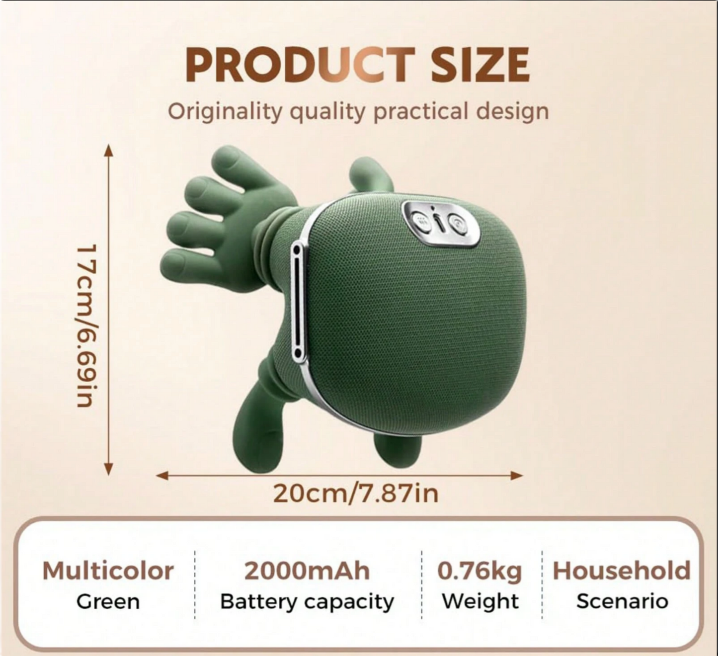 PAINMELT— Neck & Shoulder Deep-Kneading Massager with Heat