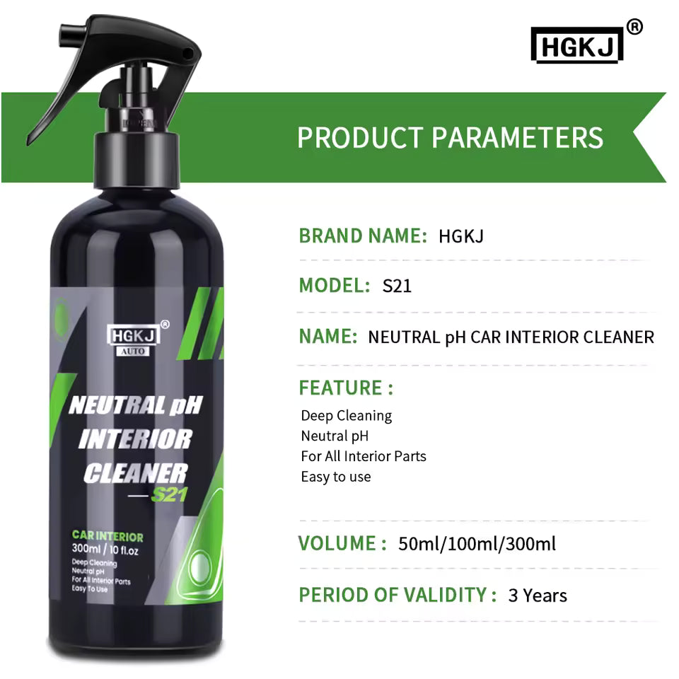HGKJ Car Interior Cleaner Agent
