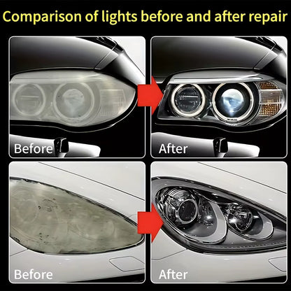 LumiRestore Headlight Polish I Lamp Restorer and Scratch Remover
